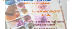 Anne-Marie VINCENT - Cours d'arts plastiques : Dessin - Peinture