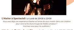 Cie L'Echo des Silences - Théâtre, Théâtre Social d'Improvisation, Atelierd'expression