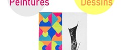 Anne Lanci peintures et Max Lanci dessins
