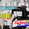 STAGE CASTING & CINÉ ADO 13/17 ANS - VACANCES TOUSSAINT